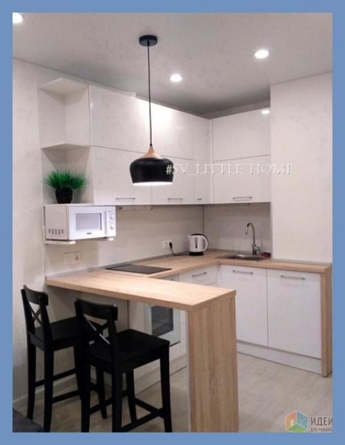 Стильный дизайн на кухне. 01