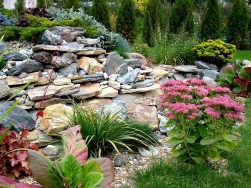 Правила по созданию альпинария на дачном участке. 05