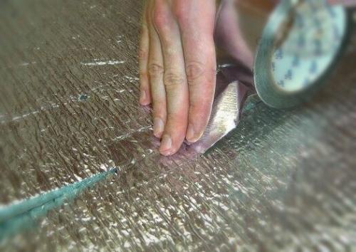 Применение и монтаж фольгированного утеплителя. 01 Применение и монтаж фольгированного утеплителя. 01