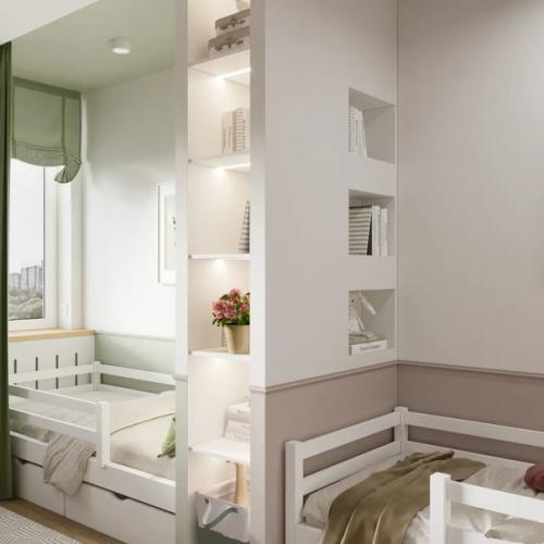 Детская комната, площадью - 10. 01