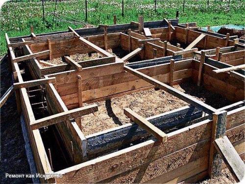 Мы строим баню. 01