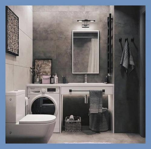 Дизайн интерьера в тёмных тонах. 09