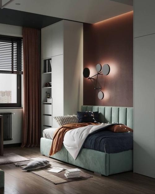 Современная стильная комната, которая с первого взгляда не оставила равнодушным своего юного хозяина. 04