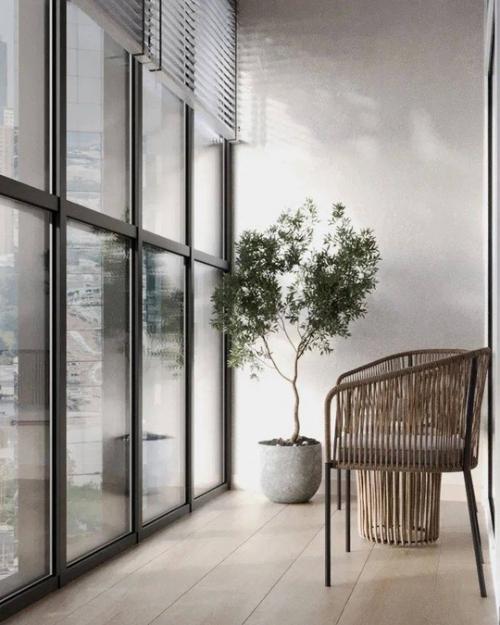 Светлый и уютный интерьер небольшой квартиры. 07