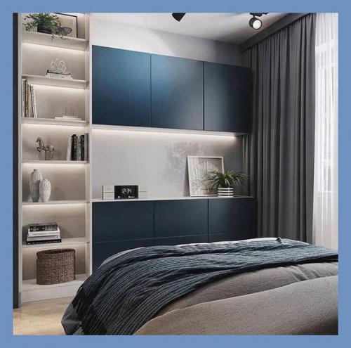 Дизайн интерьера в тёмных тонах. 02