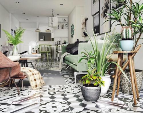 Пандемия и всеобщий карантин показали, что многим гораздо комфортнее находиться в пространстве с растениями. 01