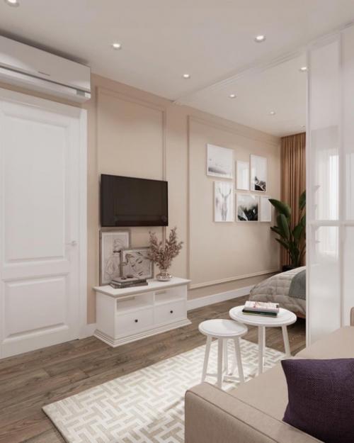 Школа ремонта.  Квартира 36 м 2. 02