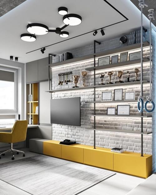 Гости Владельца Данной Комнаты Будут Приходить Домой и Рассказывать Родителям в Какой Крутой Комнате они Побывали. 02