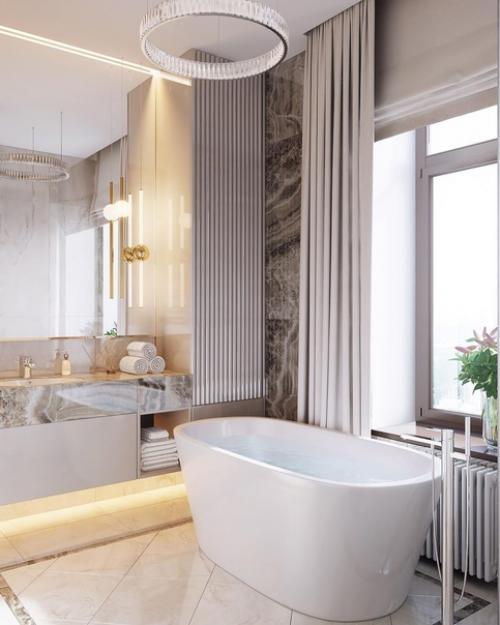 Школа ремонта.  Ванная комната. 02