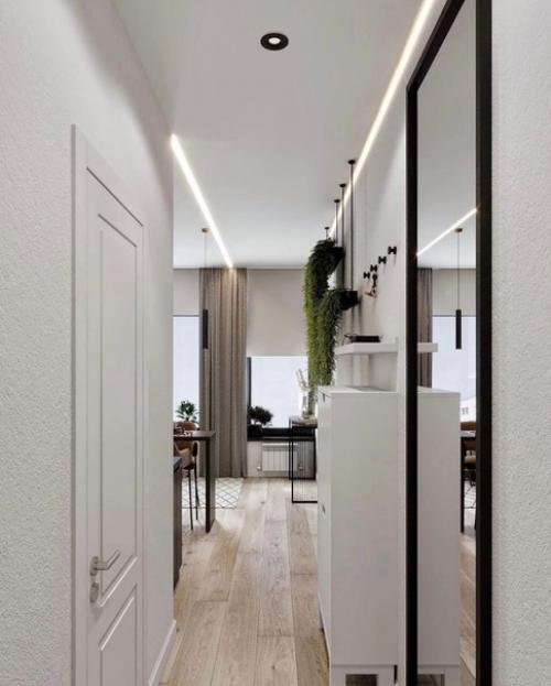 Дизайн студии, площадью 18 кв. 07