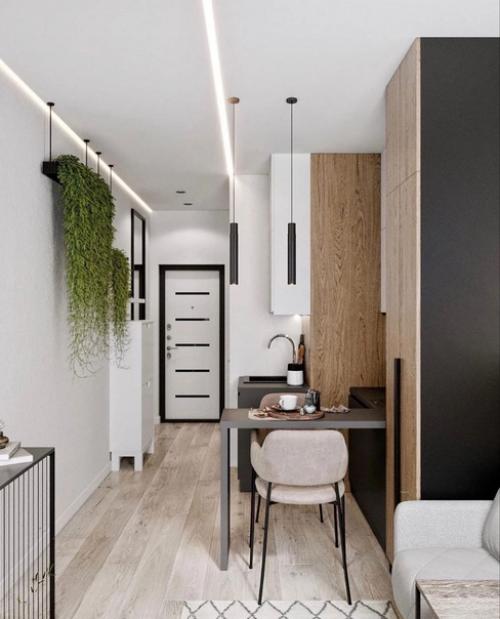 Дизайн студии, площадью 18 кв. 03