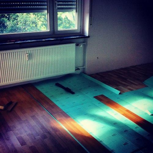 Технология укладки ламината своими руками. 02