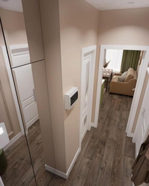 Школа ремонта.  Квартира 36 м 2. 06