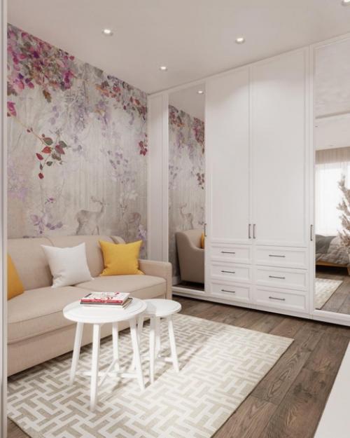 Школа ремонта.  Квартира 36 м 2. 03