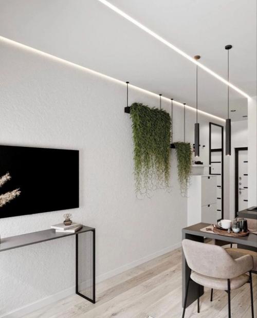 Дизайн студии, площадью 18 кв. 05