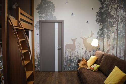 Вот такая красота в детской комнате получилась. 01