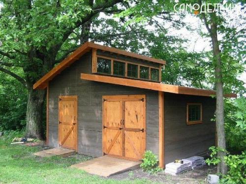 Cадовый сарай своими руками. 08