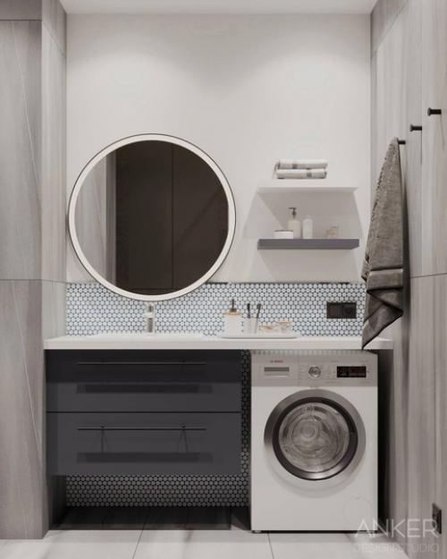 Проект квартиры студии 28 кв. 06