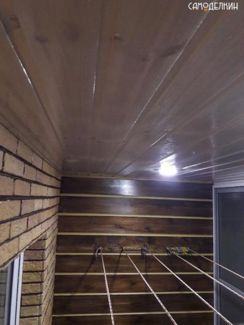 Отделка балкона своими руками. 06