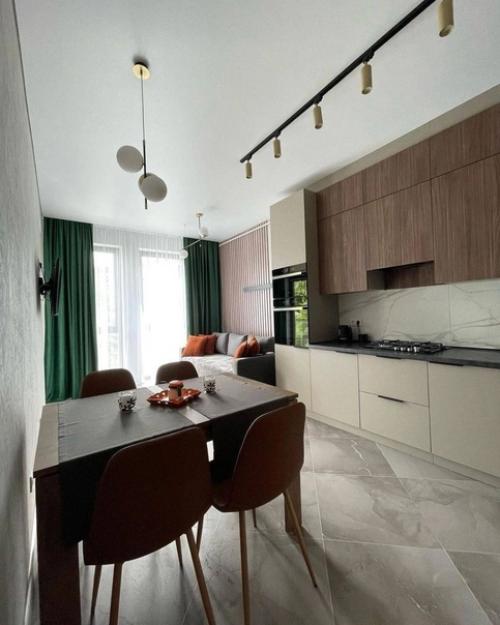 Квартира площадью 50 м 2 после капитального ремонта. 02