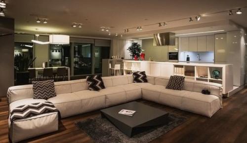 Квартира на 47-м этаже башни Санкт-петербург с панорамным видом на Москву в жилом комплексе Moscow Sity на пресненской набережной, 220. 03