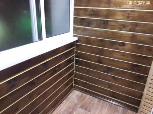 Отделка балкона своими руками. 08