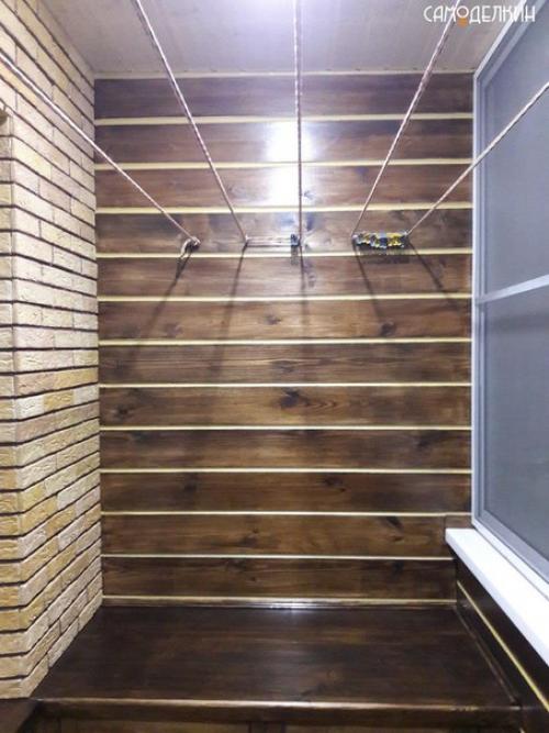 Отделка балкона своими руками. 01