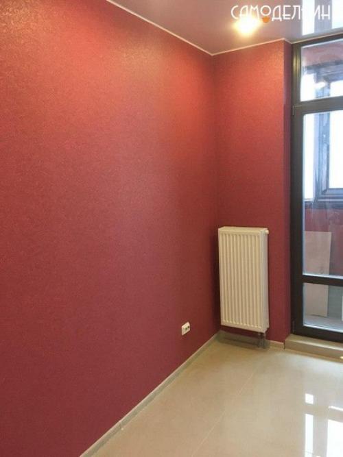 Вот и закончил квартиру, последним этапом была поклей - ка обоев в кухне. 07