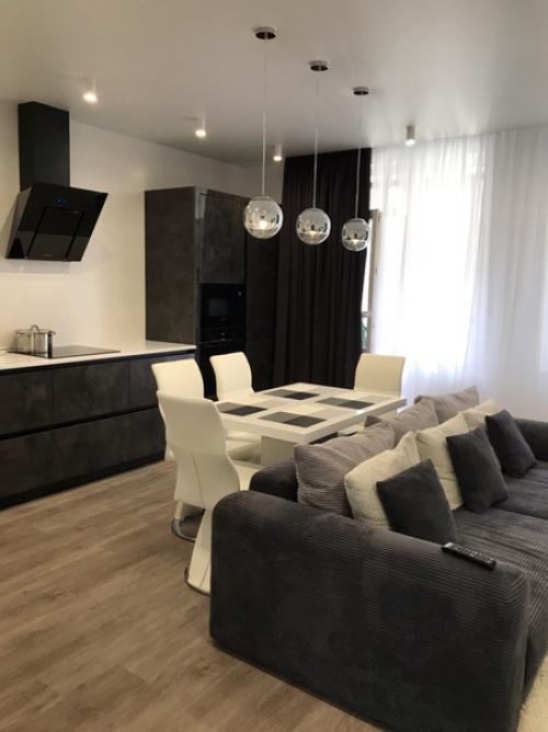 Кухня - гостиная после капитального ремонта. 03