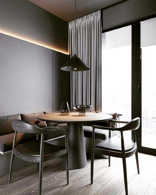 Стиль зашкаливает и брутальность этой кухни. 01