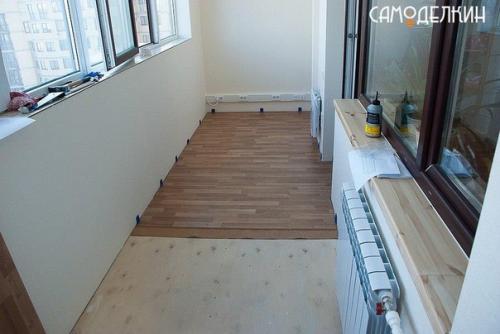 Лоджия своими руками. 05