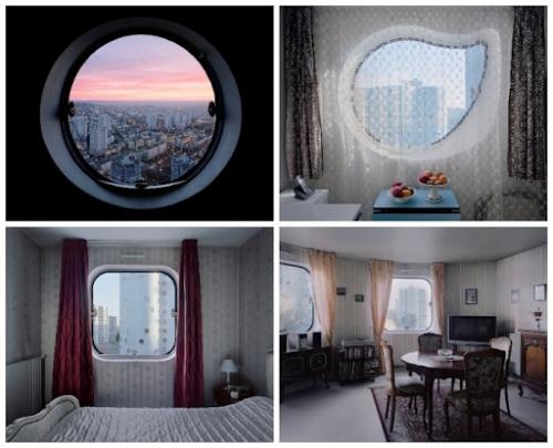 На окраинах Парижа есть необычный район жилых домов, выполненных в футуристическом стиле. 09