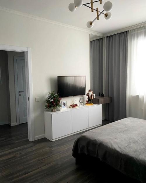 Небольшая квартира 35 м 2. 70% ремонта делали своими руками (переделывали ремонт от застройщика. 03