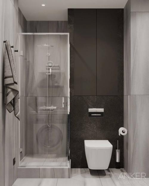 Проект квартиры студии 28 кв. 07