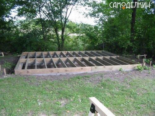 Cадовый сарай своими руками. 02