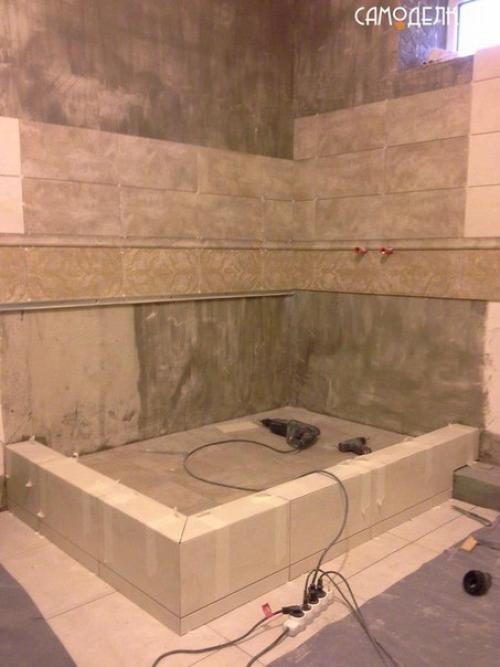 Душевая своими руками. 02