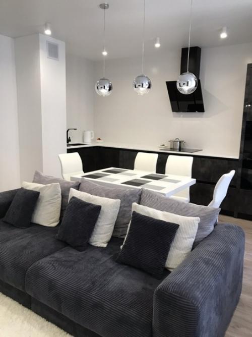 Кухня - гостиная после капитального ремонта. 04