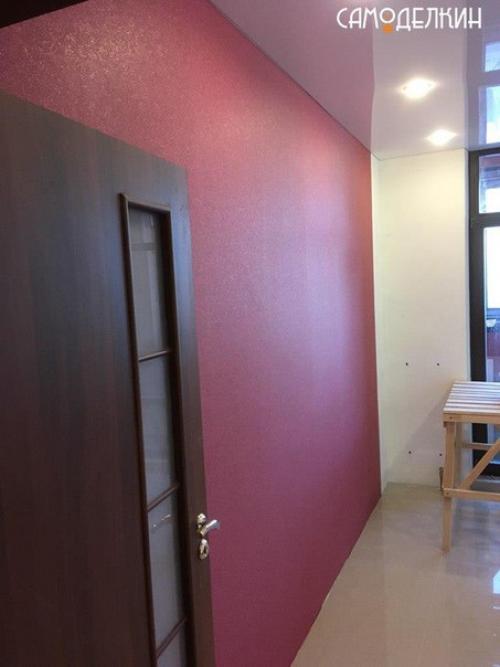 Вот и закончил квартиру, последним этапом была поклей - ка обоев в кухне. 01