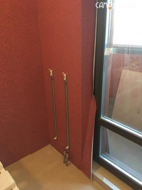 Вот и закончил квартиру, последним этапом была поклей - ка обоев в кухне. 02