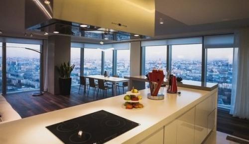 Квартира на 47-м этаже башни Санкт-петербург с панорамным видом на Москву в жилом комплексе Moscow Sity на пресненской набережной, 220. 09