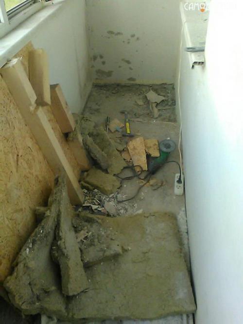 Балкон после бабушки был. 02