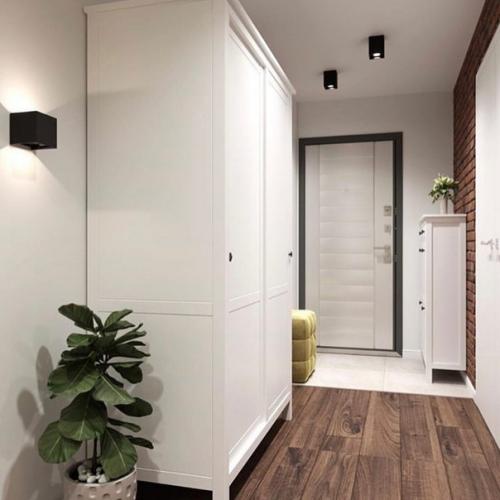 Оцените современный дизайн прихожей. 03