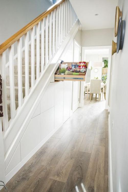 Лестницы с системами хранения сэкономят место в домах и двухэтажных квартирах. 03