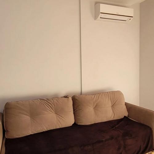 Кухня студия + спальня. 06