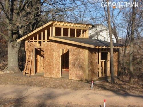 Cадовый сарай своими руками. 06