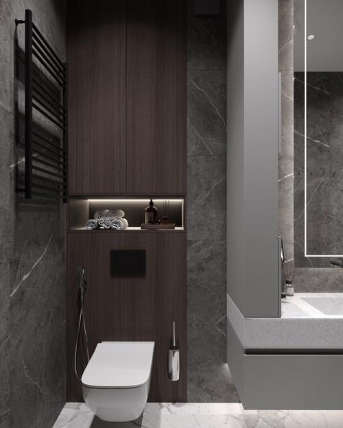 Ванная комната.  Площадь около 5 кв. 03