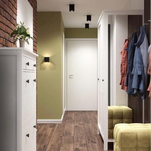 Оцените современный дизайн прихожей. 04