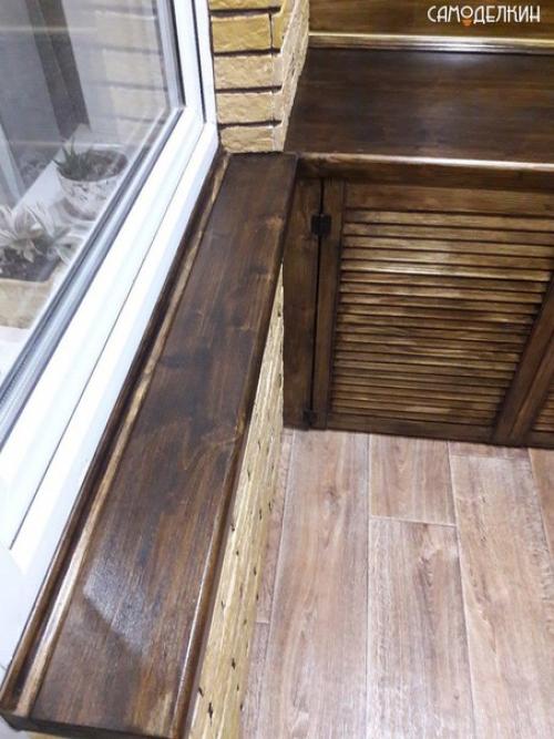 Отделка балкона своими руками. 09