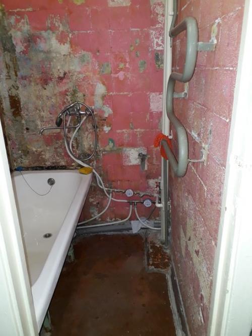 Бюджетный ремонт ванной комнаты. 02