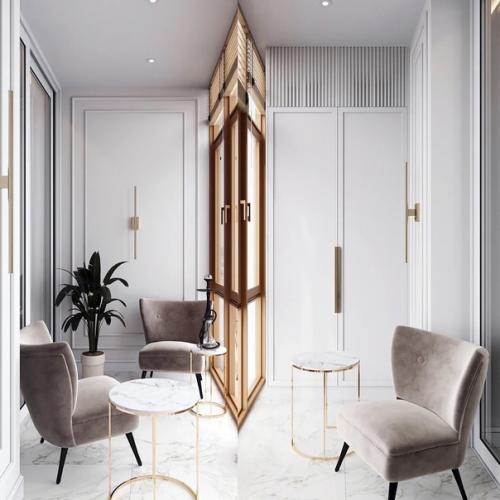 Дизайн - проект спальни с балконом и детской. 04